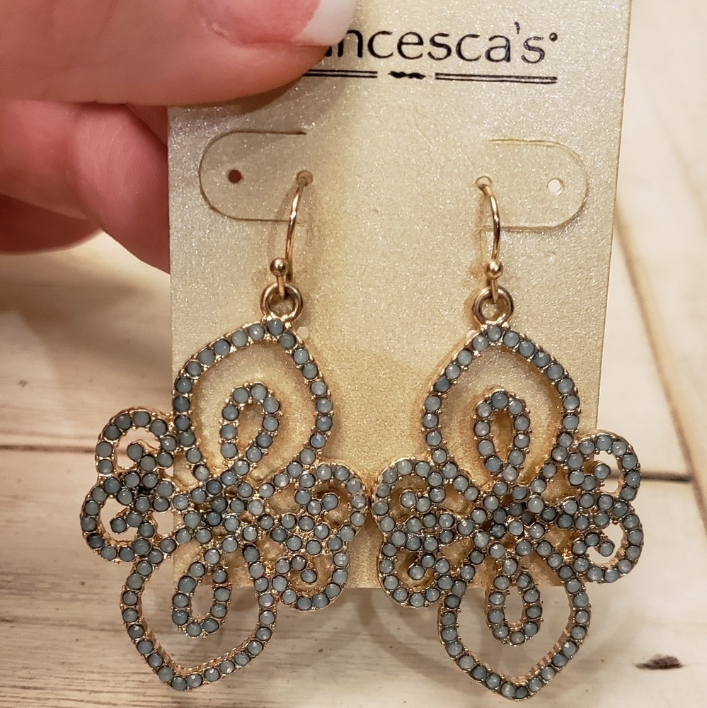 Earrings vintage look